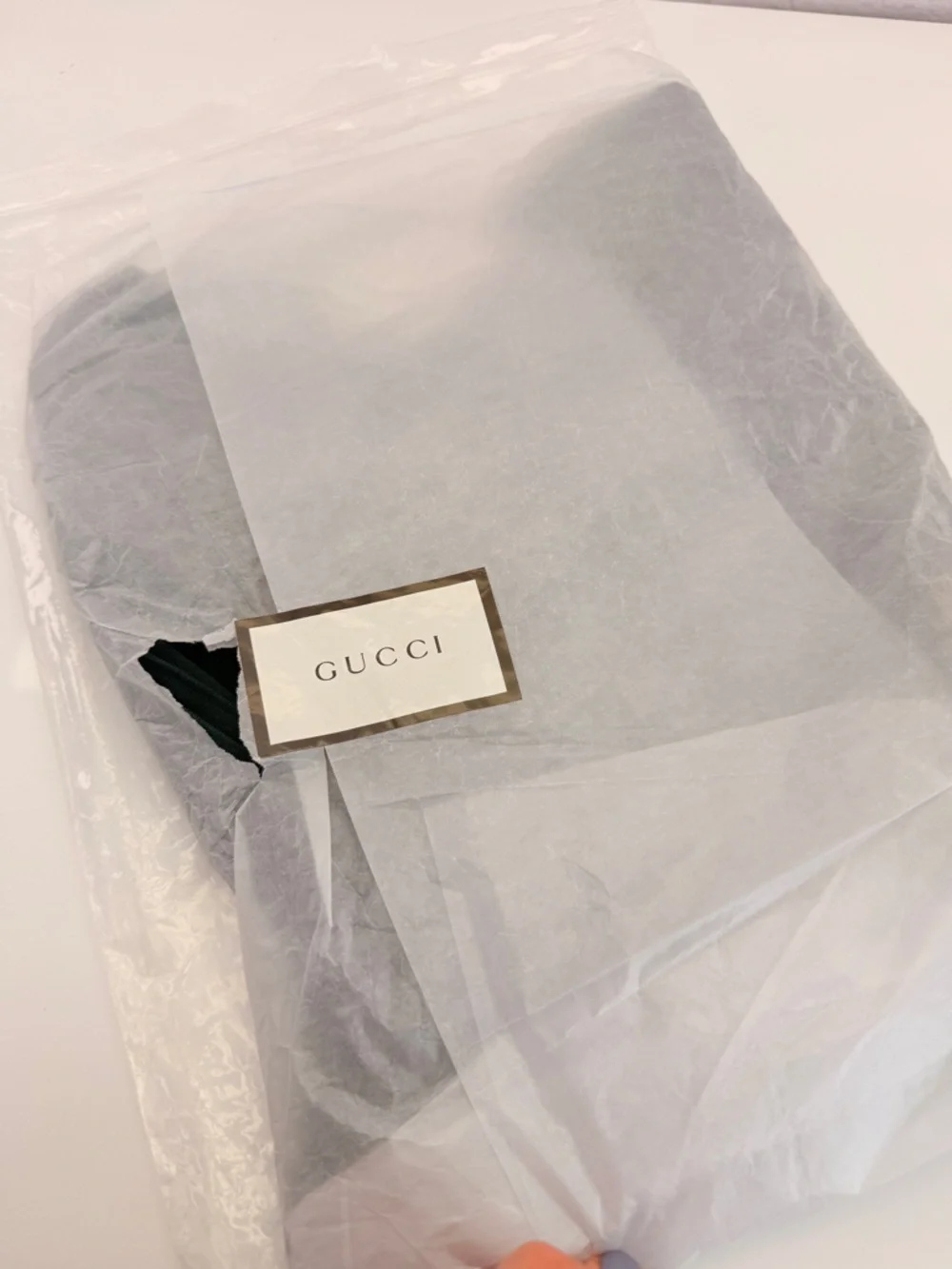 Gucci Orgasmique Cotton Green GG Embroidered Crewneck Tee